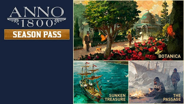 Anno 1800 Season 1 Pass (PC) - Ubisoft Connect Klíč