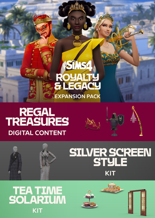 The Sims 4 Royalty & Legacy Grand Bundle (Xbox Series X/S) - Xbox Live Klíč – Xbox Live klíč