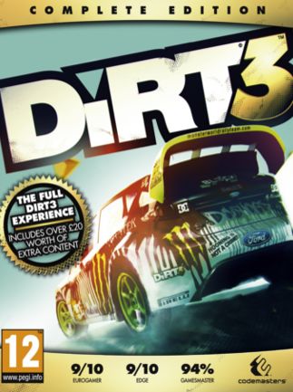 DiRT 3 Complete Edition (PC) - Steam Klíč