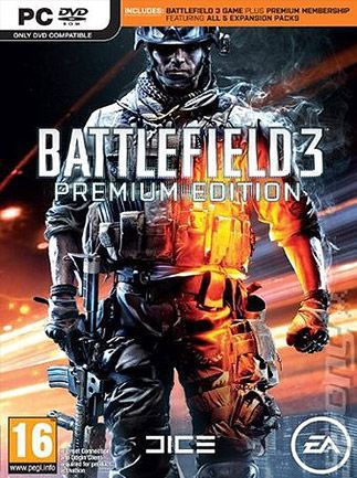 Battlefield 3 Premium Edition Origin Klíč