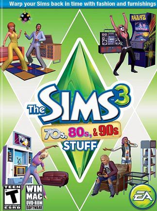 The Sims 3 70s, 80s, & 90s Stuff Origin Klíč