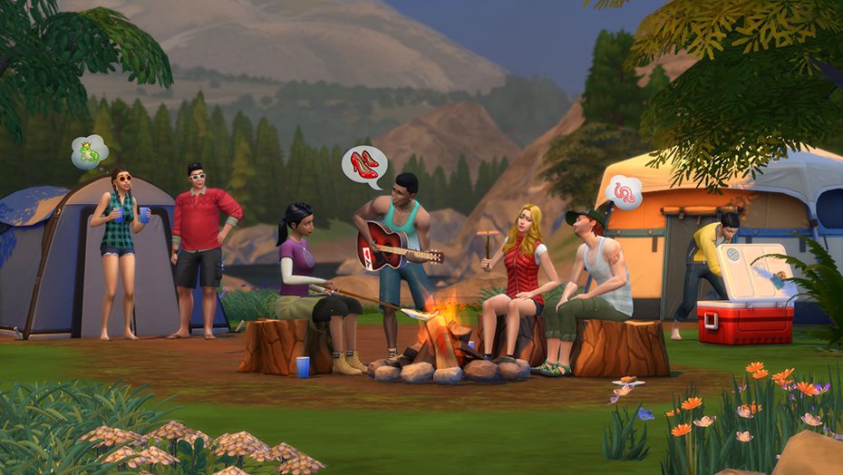 The Sims 4: Outdoor Retreat Origin Klíč