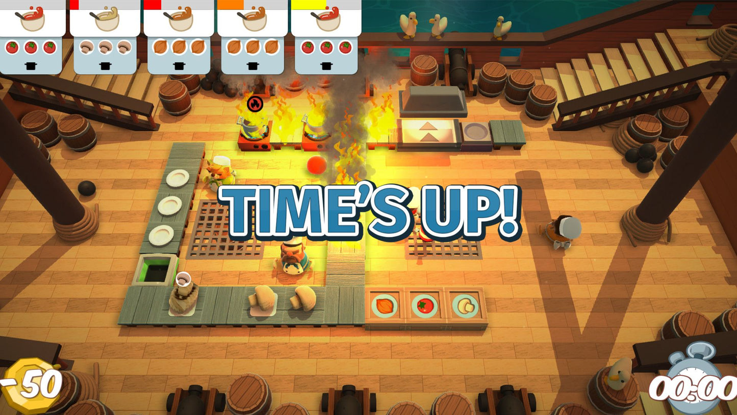 OVERCOOKED! 1 & 2 BUNDLE Steam Klíč
