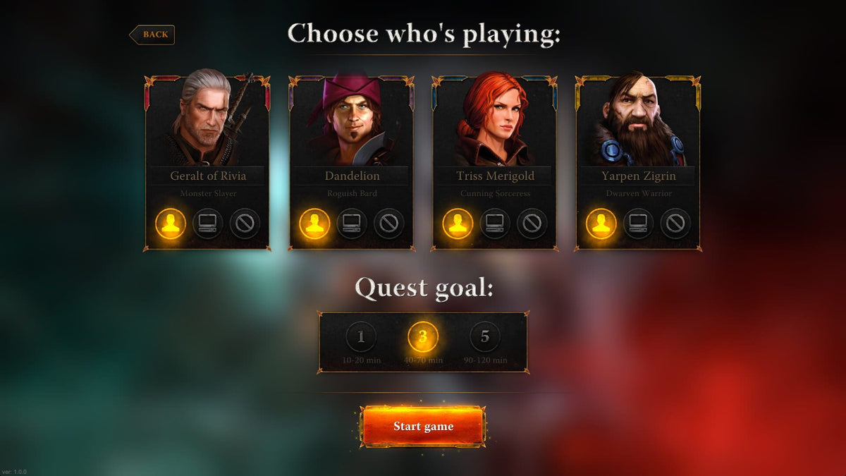 The Witcher Adventure Game (PC) - GOG.com – herní záběr (5)