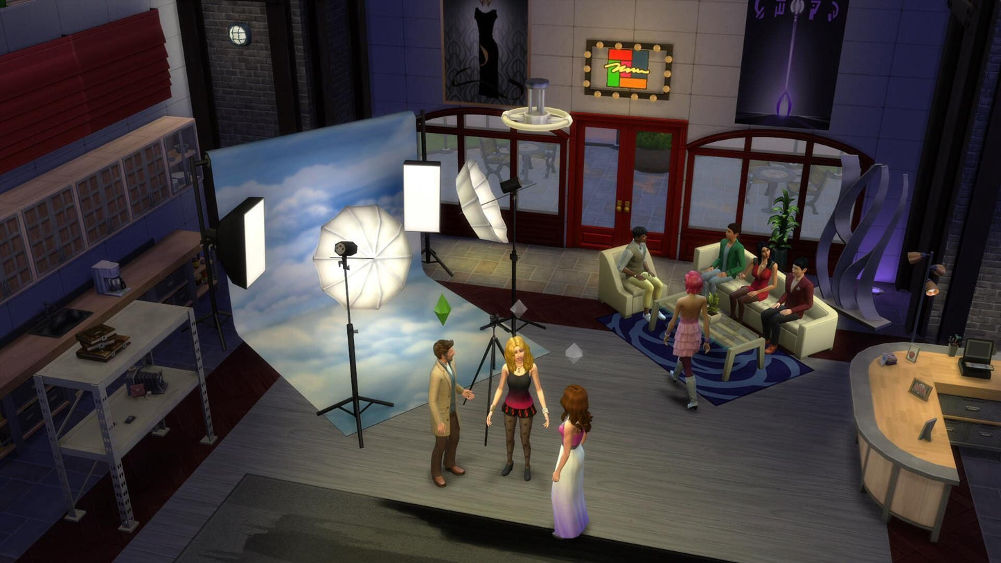 The Sims 4: Hurá do práce Origin Klíč – herní záběr (1)