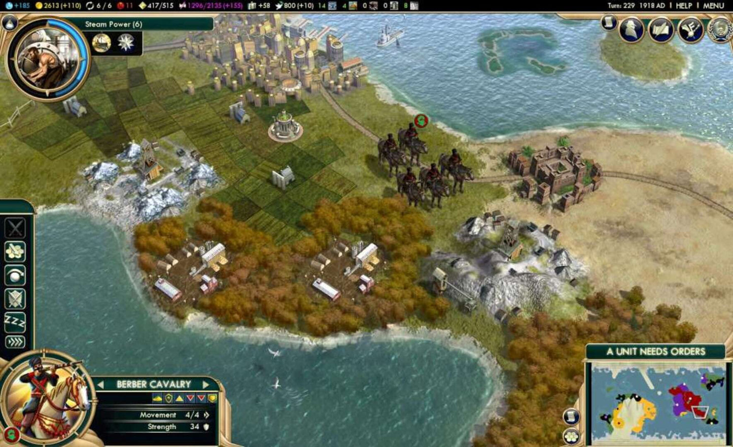 Sid Meier's Civilization V: Complete Edition Steam Klíč – herní záběr (1)