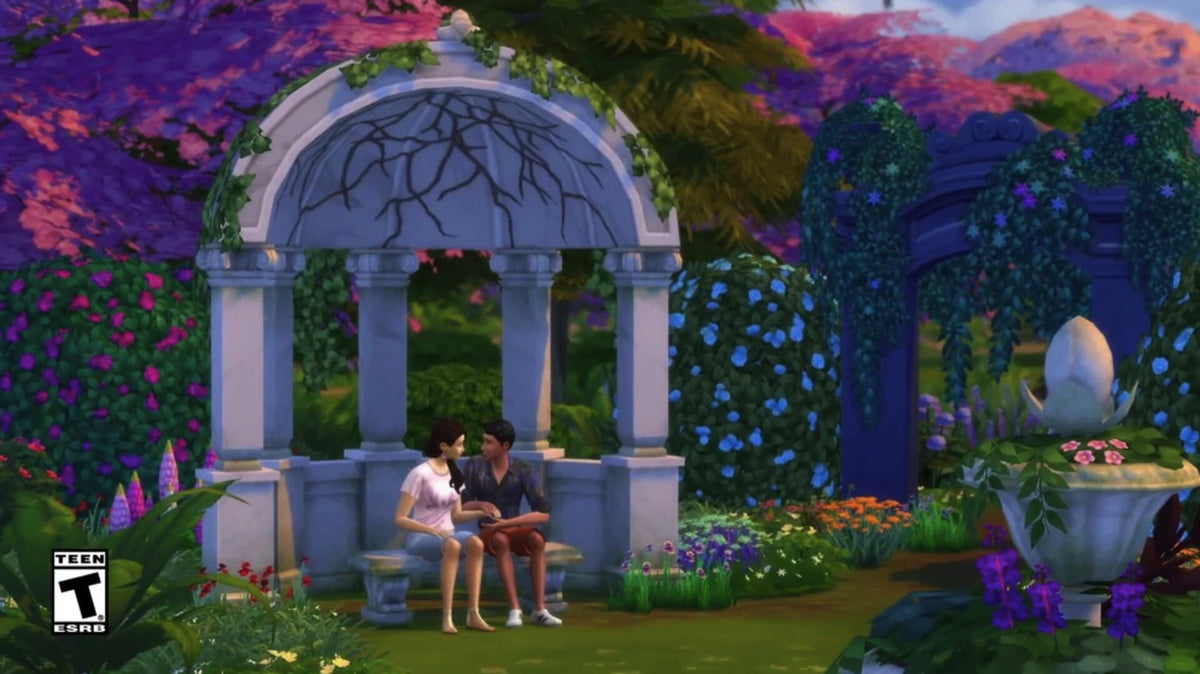 The Sims 4: Romantic Garden Stuff Klíč Origin – herní záběr (5)