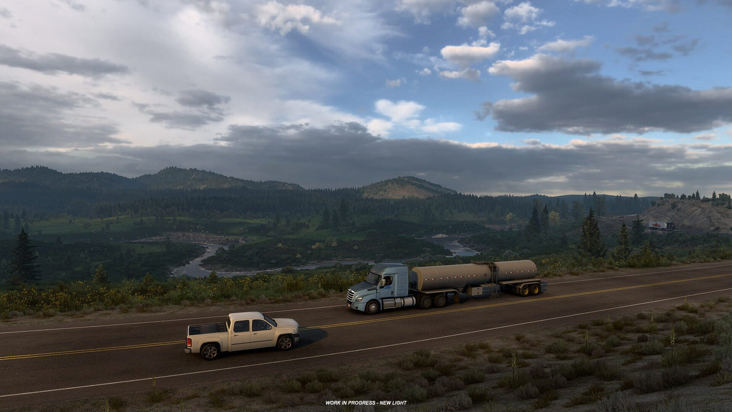 IGDB screenshot: American Truck Simulator: Wyoming (1)