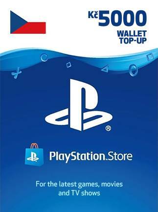 PlayStation Network Gift Card 5000 CZK  - PSN Klíč