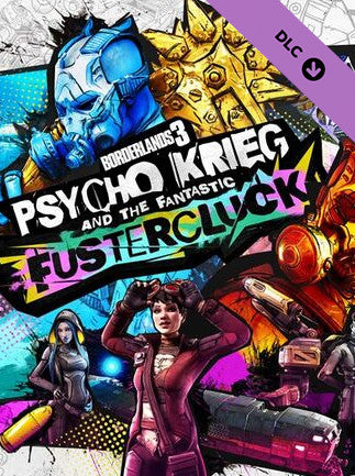Borderlands 3: Psycho Krieg and the Fantastic Fustercluck (PC) - Epic Games Klíč – Epic Games klíč