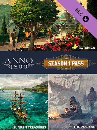 Anno 1800 Season 1 Pass (PC) - Ubisoft Connect Klíč