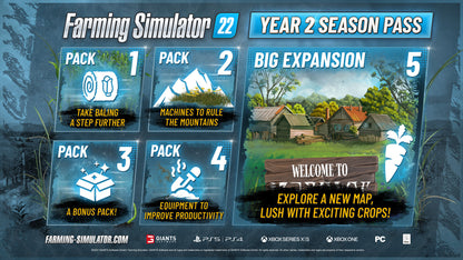 Farming Simulator 22 - Year 2 Season Pass (PC) - Steam Klíč
