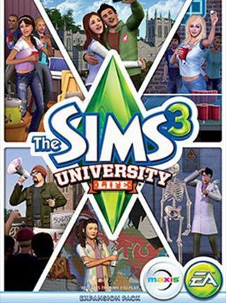 The Sims 3 University Life Origin Klíč
