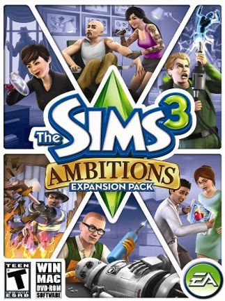 The Sims 3 Ambitions Origin Klíč