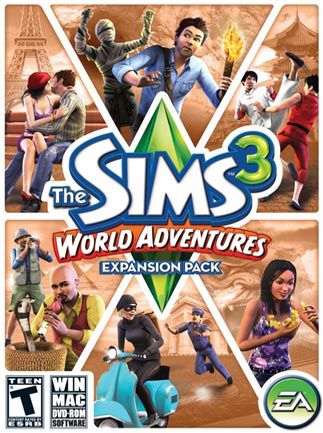 The Sims 3 World Adventures Origin Klíč