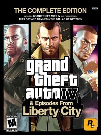 Grand Theft Auto IV Complete Edition Rockstar Klíč