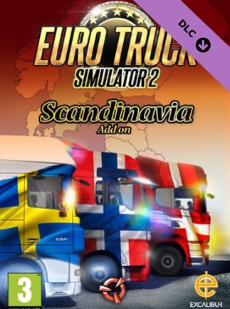 Euro Truck Simulator 2 - Scandinavia Steam Klíč