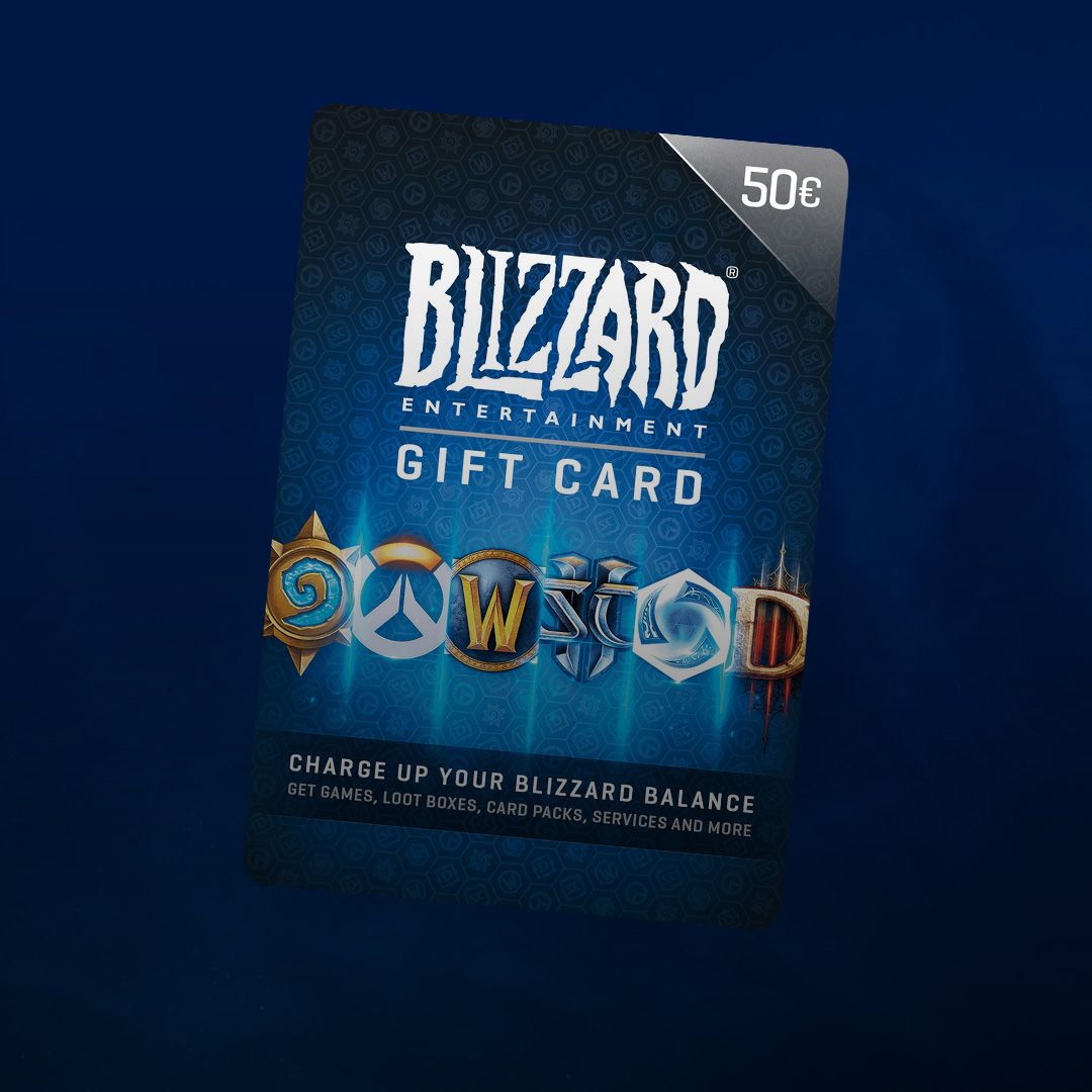 Blizzard Gift Card 50 EUR - Battle.net Klíč