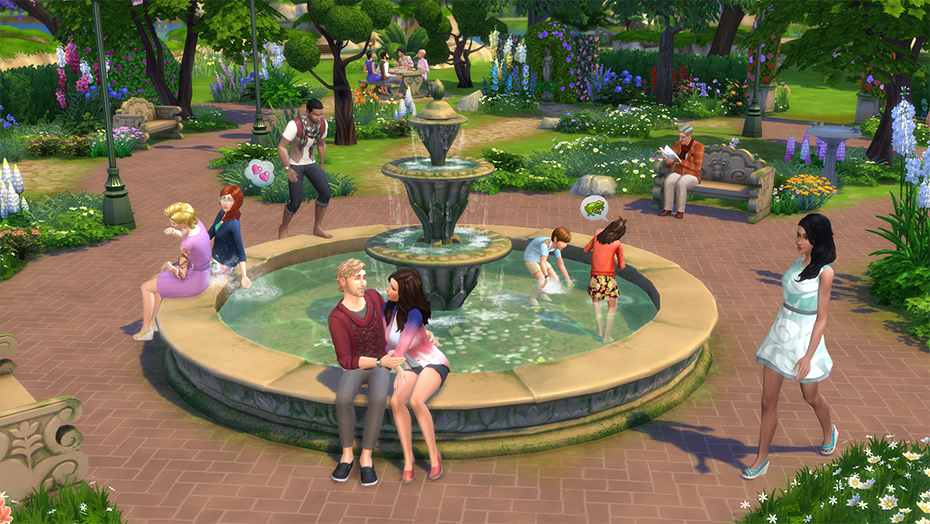 The Sims 4: Romantic Garden Stuff Klíč Origin
