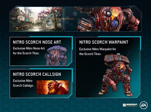 Titanfall 2 - Nitro Scorch Pack Klíč Origin