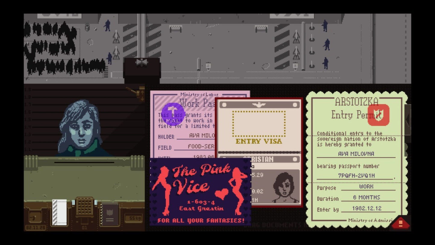 Papers, Please GOG.COM Klíč – herní záběr (2)