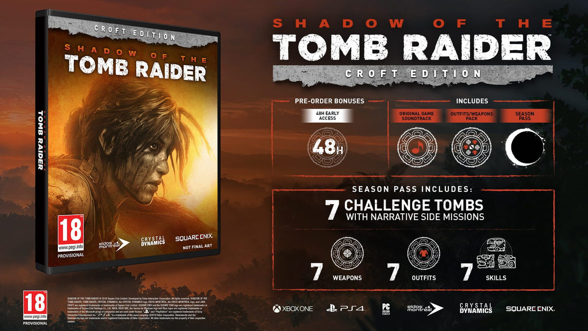 Shadow of the Tomb Raider Croft Edition Steam Klíč – herní záběr (1)