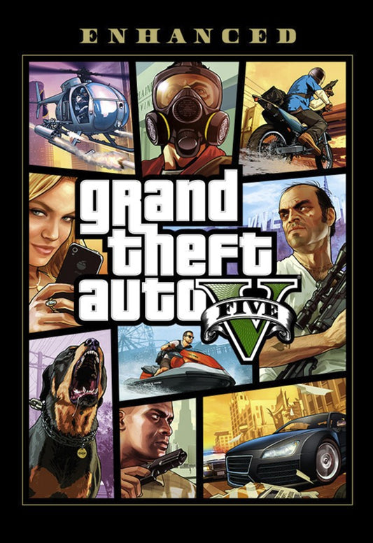 Grand Theft Auto V Enhanced (PC) + Great White Shark - Rockstar Games Klíč