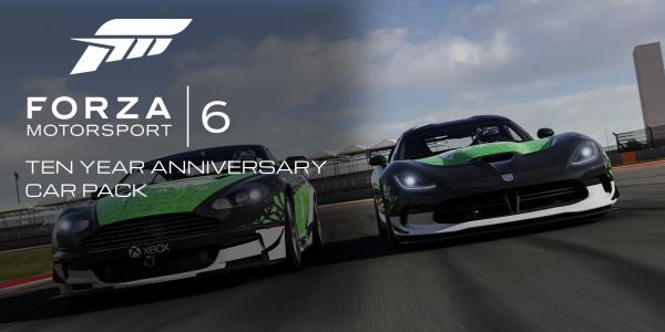 Forza Motorsport 6 Ten Year Anniversary Car Pack (Xbox One) - Xbox Live Klíč