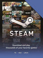 Steam Gift Card 50 EUR  - Steam Klíč - Europe (EU)