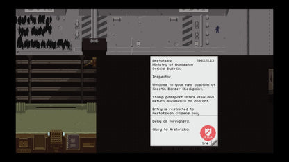 Papers, Please GOG.COM Klíč – herní záběr (5)