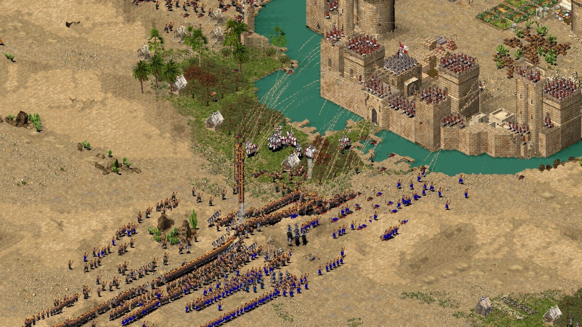 IGDB screenshot: Stronghold Crusader HD (5)