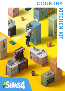 The Sims 4 Country Kitchen Kit Origin