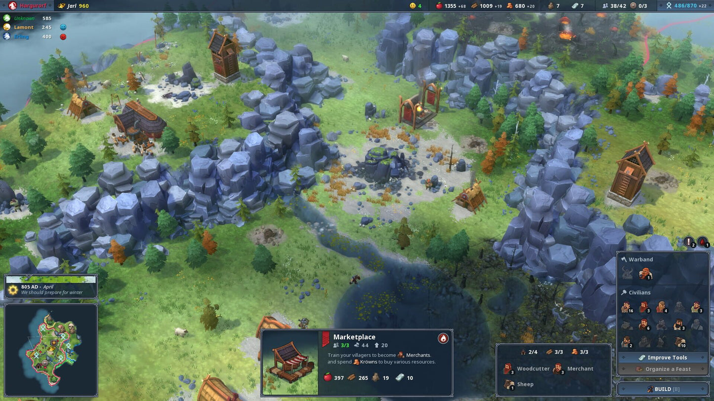 IGDB screenshot: Northgard (4)