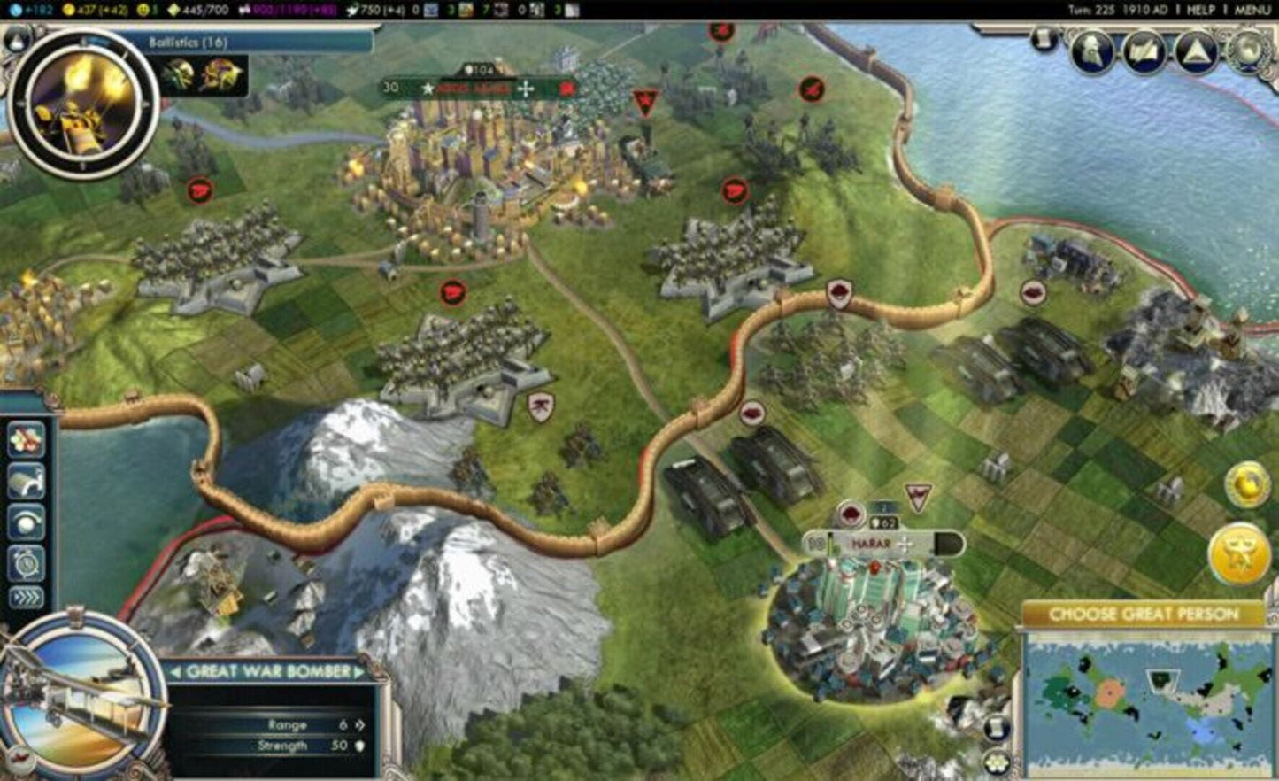 IGDB screenshot: Sid Meier's Civilization V: The Complete Edition (3)