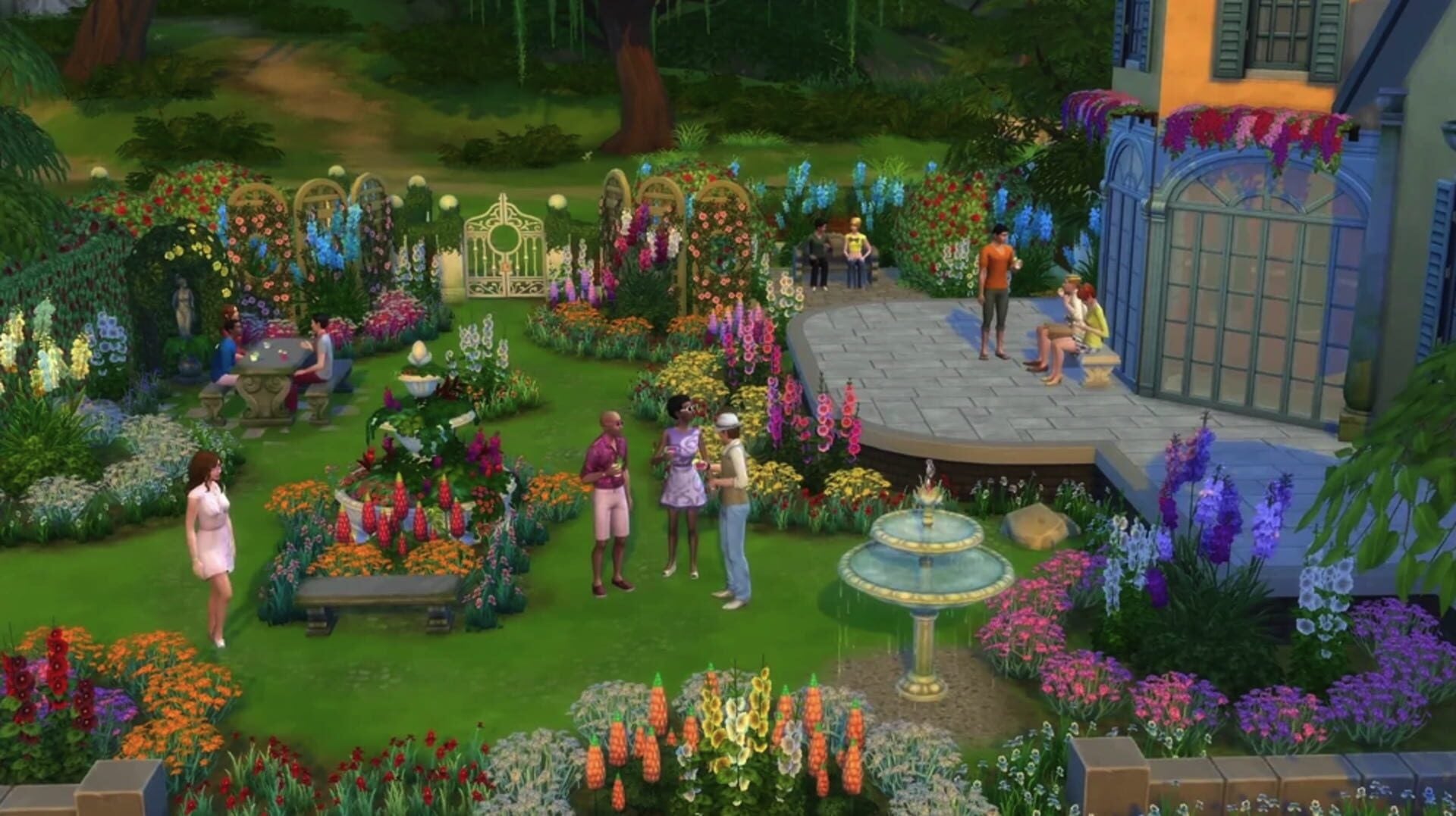 IGDB screenshot: The Sims 4: Romantic Garden Stuff (6)