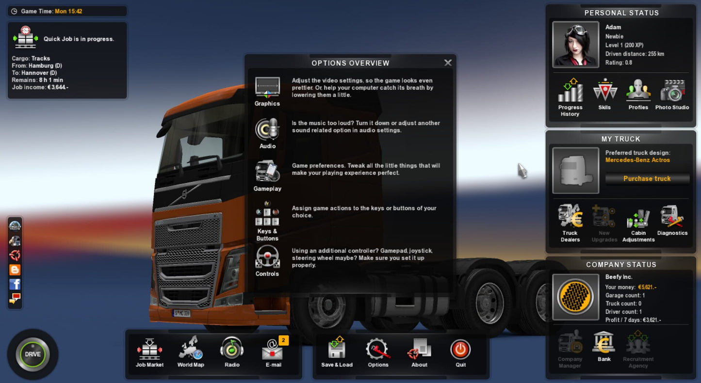 IGDB screenshot: Euro Truck Simulator 2: Legendary Edition (1)