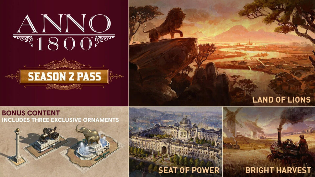 Anno 1800 Season 2 Pass (PC) - Ubisoft Connect – herní záběr (1)
