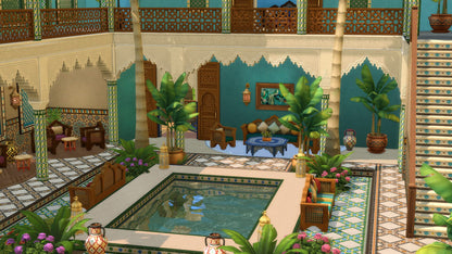 IGDB screenshot: The Sims 4: Courtyard Oasis Kit (2)