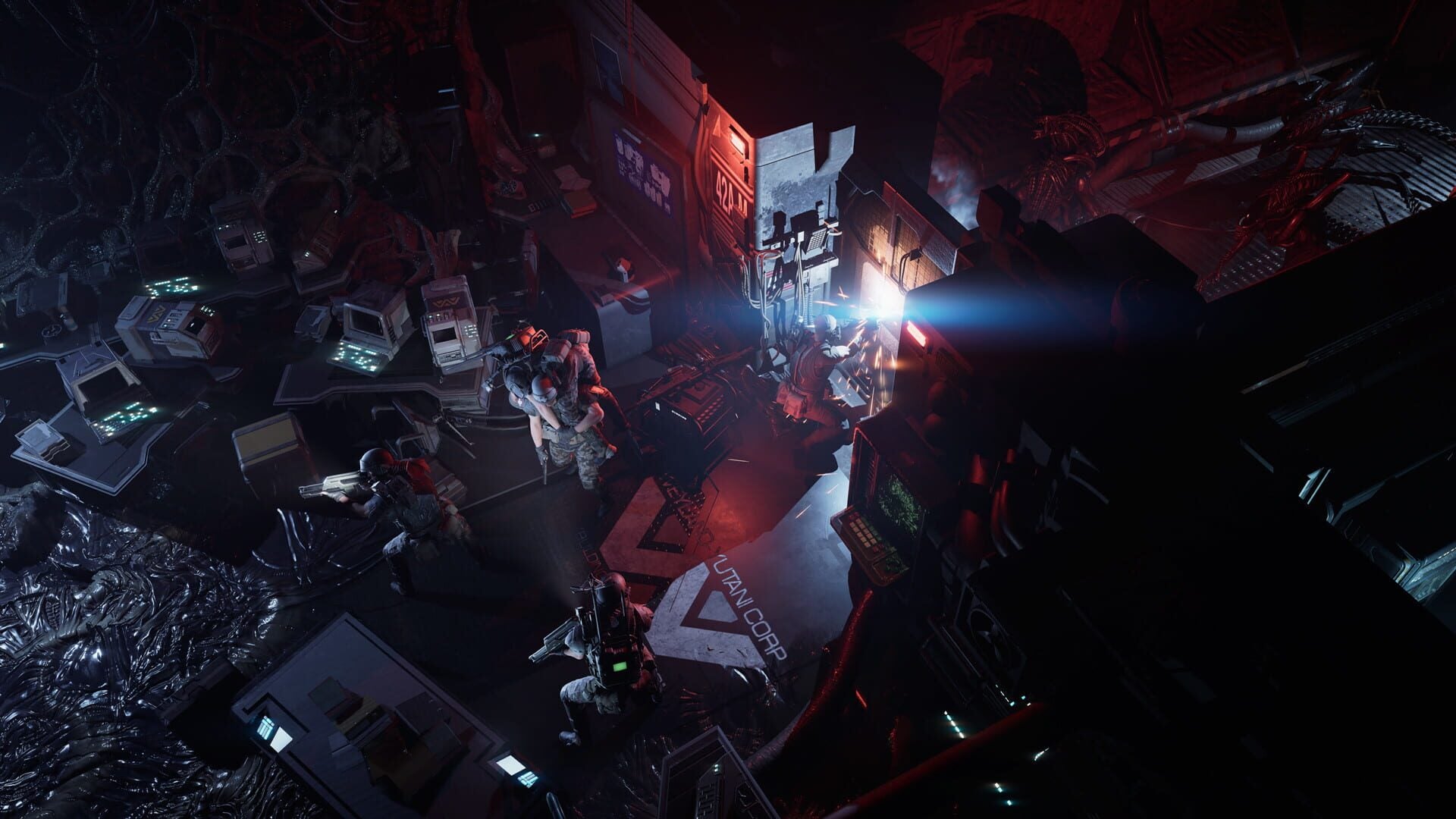 IGDB screenshot: Aliens: Dark Descent (4)
