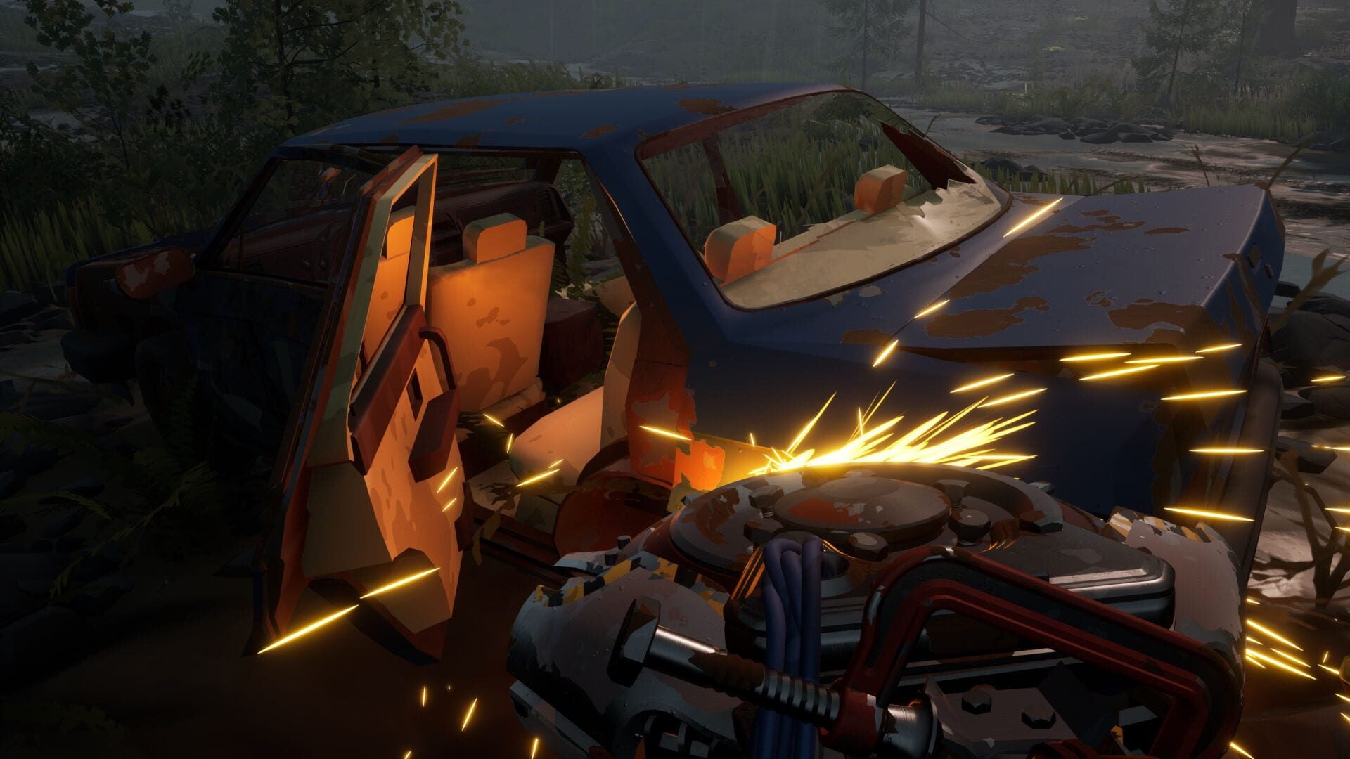 IGDB screenshot: Pacific Drive: Deluxe Edition (8)