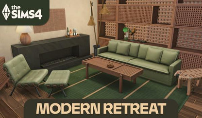 The Sims 4 Modern Retreat Kit (PC) - Electronic arts Klíč
