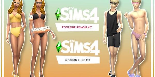 The Sims 4 Poolside Splash Kit DLC (PC) - Electronic arts Klíč