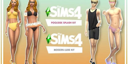 The Sims 4 Poolside Splash Kit DLC (PC) - Electronic arts Klíč
