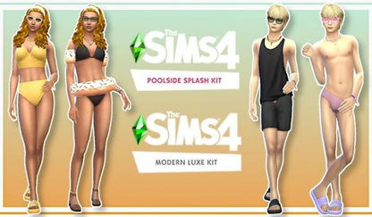 The Sims 4 Poolside Splash Kit DLC (PC) - Electronic arts Klíč
