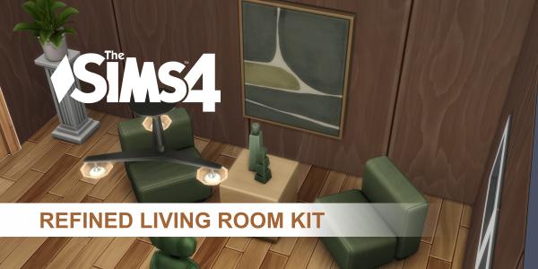 The Sims 4 Refined Living Room Kit (PC) - Electronic arts Klíč