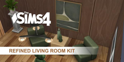 The Sims 4 Refined Living Room Kit (PC) - Electronic arts Klíč