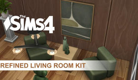 The Sims 4 Refined Living Room Kit (PC) - Electronic arts Klíč