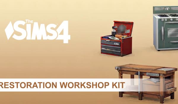 The Sims 4 Restoration Workshop Kit (PC) - Electronic arts Klíč
