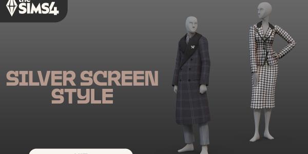The Sims 4 Silver Screen Style Kit (PC) - Electronic arts Klíč