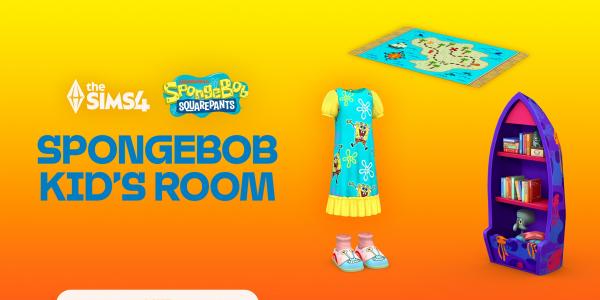 The Sims 4 SpongeBob Kids Room Kit (PC) - Electronic arts Klíč